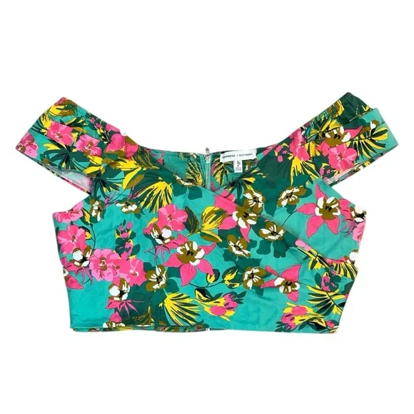 Floral Off-Shoulder Top - Picture 7 of 16